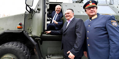 Justizwache bekommt gepanzerte Fahrzeuge