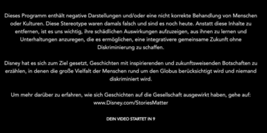 Disney warnt vor eigenen Kinderfilmen