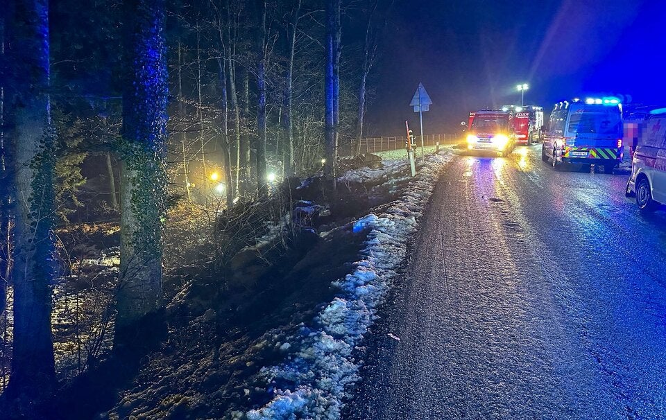 Unfall fünf Jugendliche Waldstück