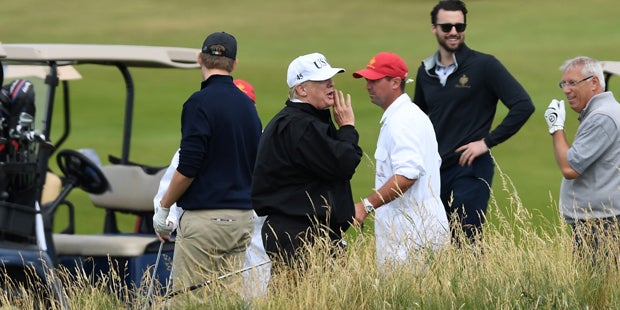 Donald Eric Trump Golf Schottland