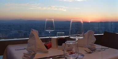 Valentinstag am Donauturm