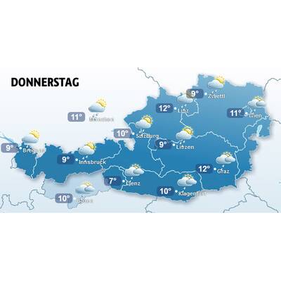 Der Sonntag bleibt bewölkt