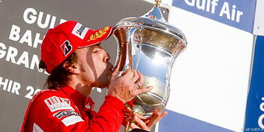 Ferrari-Doppelsieg in Bahrein: Alonso vor Massa