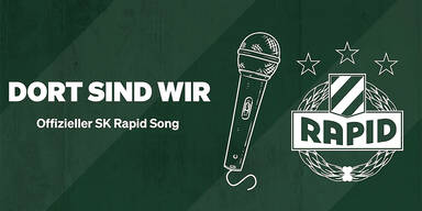 SK Rapid präsentiert offiziellen neuen Song: "Dort sind wir"