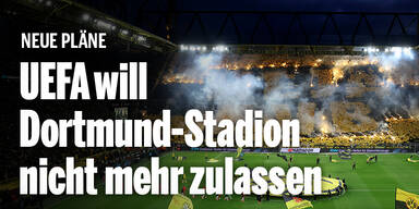 UEFA will Dortmund-Stadion nicht mehr zulassen