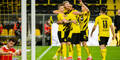 Dortmund-Jubel ggen Union Berlin