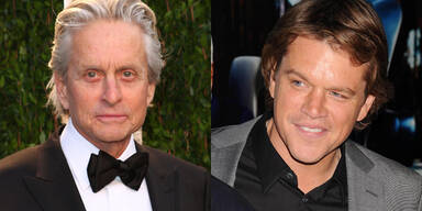 Michael Douglas und Matt Damon