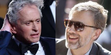 Michael Douglas und Christoph Waltz