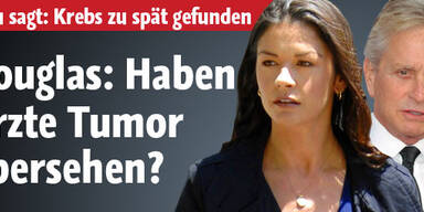 Ärzte übersahen Michael Douglas' Tumor