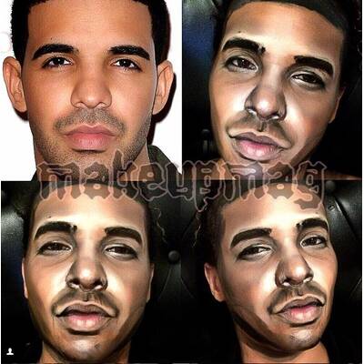 Make-Up Artist verwandelt sich in Prominente