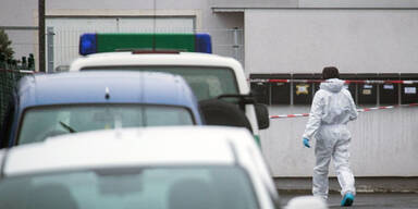 Sch&uuml;sse auf Fl&uuml;chtlingsunterkunft