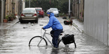 Hochwasser in Dublin: Zwei Tote
