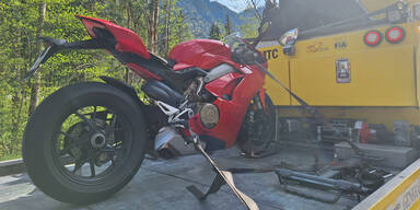Raserfahrt: 36-J&auml;hriger muss Motorrad abgeben