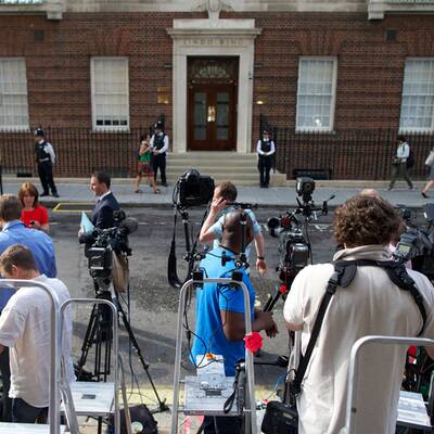 Medienrummel in London