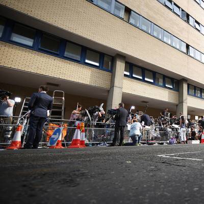 Medienrummel in London