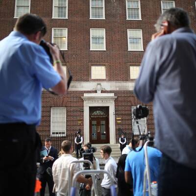 Medienrummel in London