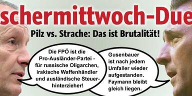 Brutales Rede-Match Pilz gegen Strache
