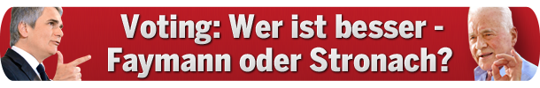 Stronach forderte Kanzler Faymann
