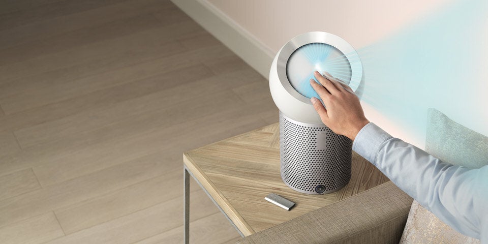 Dyson-Luftreiniger mit Kampfjet-Technik