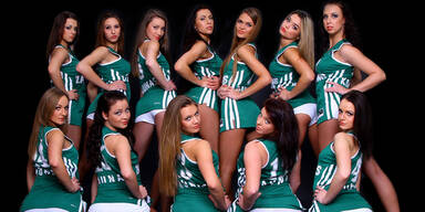 So sexy sind Europas Cheerleaderinnen