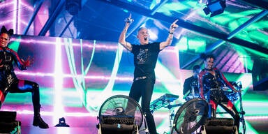 Scooter begeisterte die Besucher auf der Mainstage.