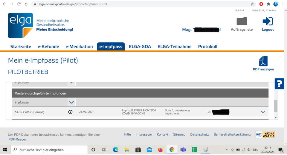 Corona-Impfnachweis aufs Handy holen & ausdrucken