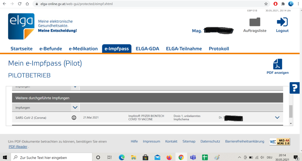 Corona-Impfnachweis aufs Handy holen & ausdrucken