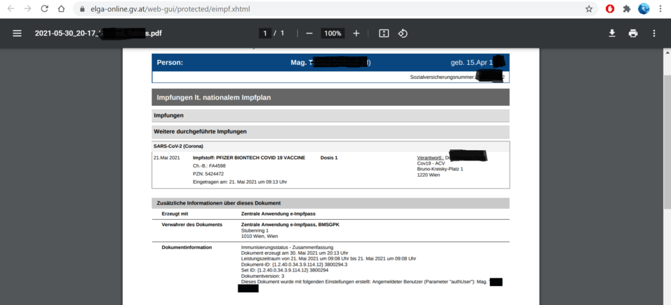 Corona-Impfnachweis aufs Handy holen & ausdrucken