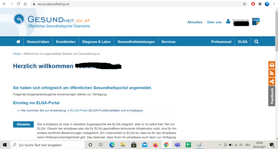 Corona-Impfnachweis aufs Handy holen & ausdrucken