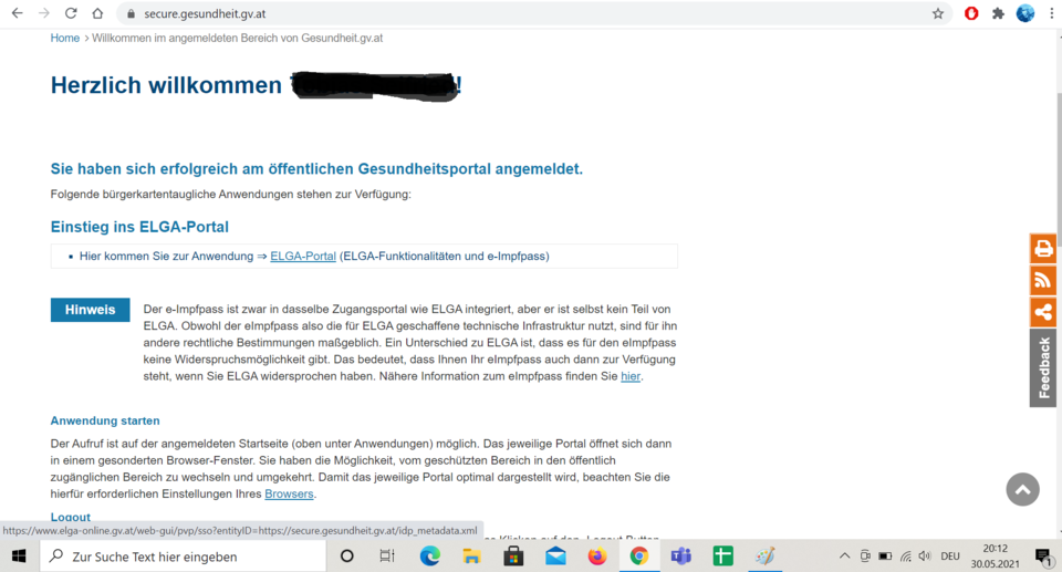 Corona-Impfnachweis aufs Handy holen & ausdrucken