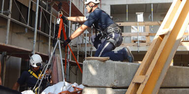 Toter Kranführer (62) aus 40 Meter Höhe geborgen