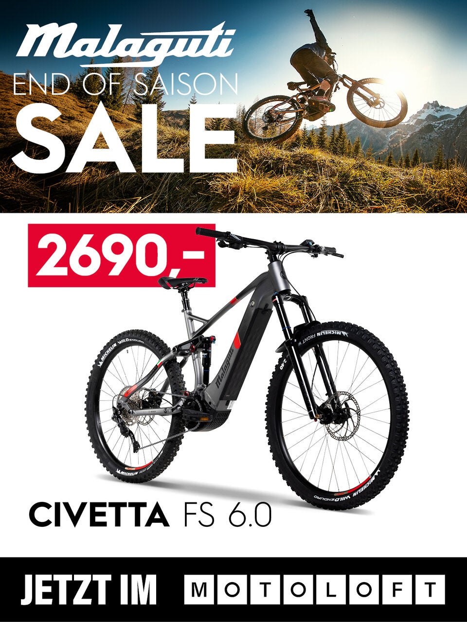 Gewinnen Sie ein TOP eBike von Malaguti im Wert von fast 4.000€