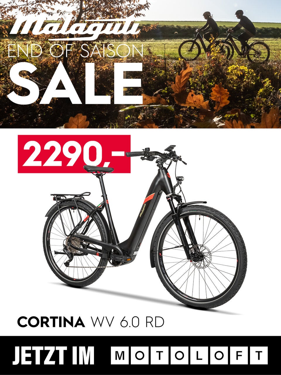 Gewinnen Sie ein TOP eBike von Malaguti im Wert von fast 4.000€