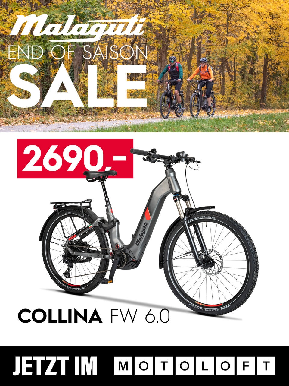 Gewinnen Sie ein TOP eBike von Malaguti im Wert von fast 4.000€