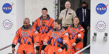 Crew der "Artemis 2"-Mission