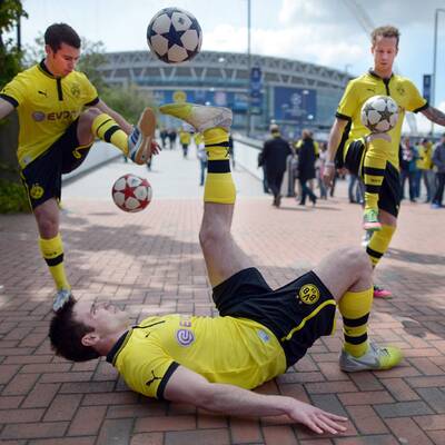 CL-Finale: Deutsche Fans erobern London