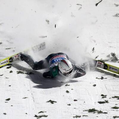 Die Bilder zum Horror-Sturz von Ammann