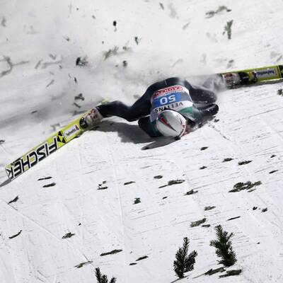 Die Bilder zum Horror-Sturz von Ammann