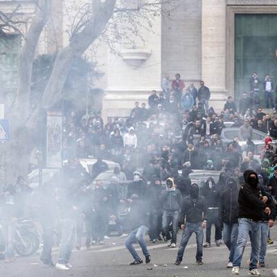  Fan-Randale bei Römer-Derby