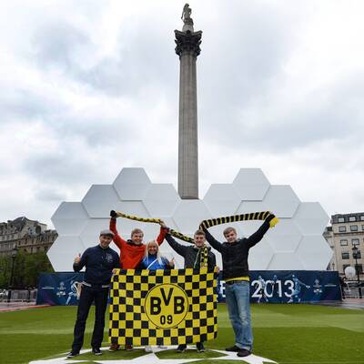 CL-Finale: Deutsche Fans erobern London