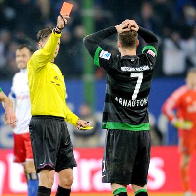 Kurioses Gelb-Rot für für Arnautovic