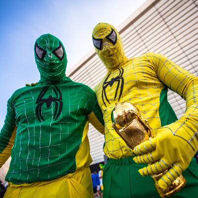 Die schrägsten Fan-Outfits der WM
