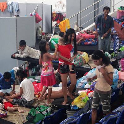 Haiyan brachte Chaos und Verzweiflung