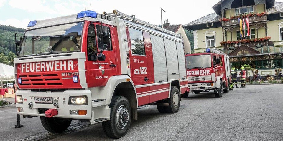 Reichenau an der Rax Explosion Küchenbrand