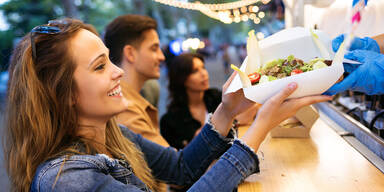 Street Food Festival serviert in Weiz.