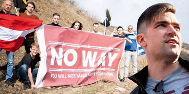 Martin Sellner Lesbos Identit&auml;re