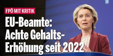 EU-Beamte: Achte Gehaltserhöhung seit 2022