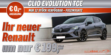 Ihr neuer Renault Clio um nur 199 Euro pro Monat