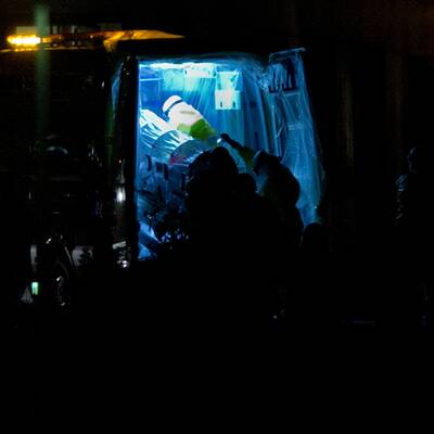 Erste Ebola-Infektion in Europa. 