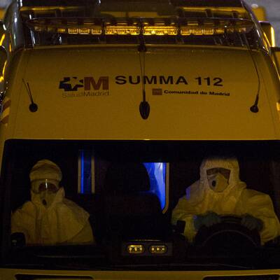 Erste Ebola-Infektion in Europa. 